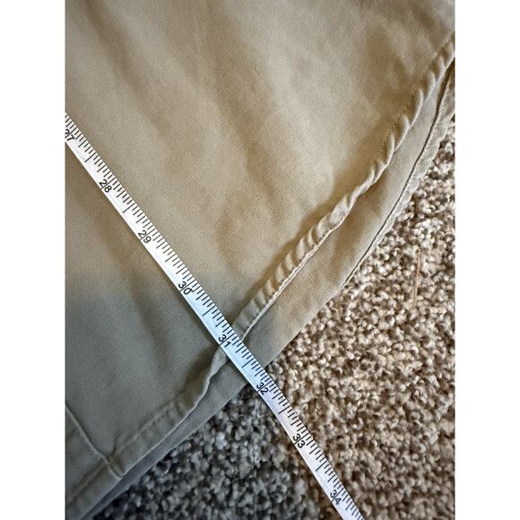 Cabelas Shirt Adult Large Tall Khaki Outdoor Gear Denim Fishing Utility Shacket - Picture 6 of 6